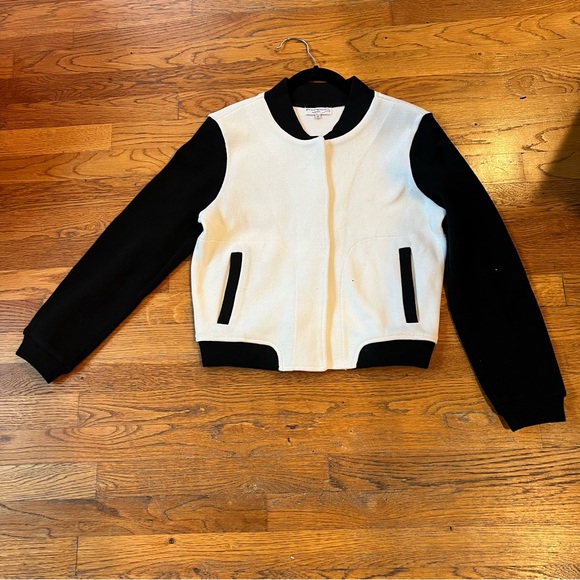 Opening Ceremony white and black knit jacket Size Small - Picture 2 of 4
